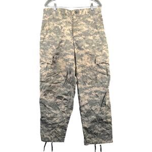 U.S. Army Men's Digital Camo Cargo Tactical Pants Size M Short Military Combat
